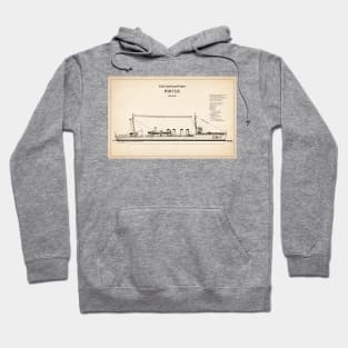 United States Coast Guard Cutter Porter cg-7 - SD Hoodie